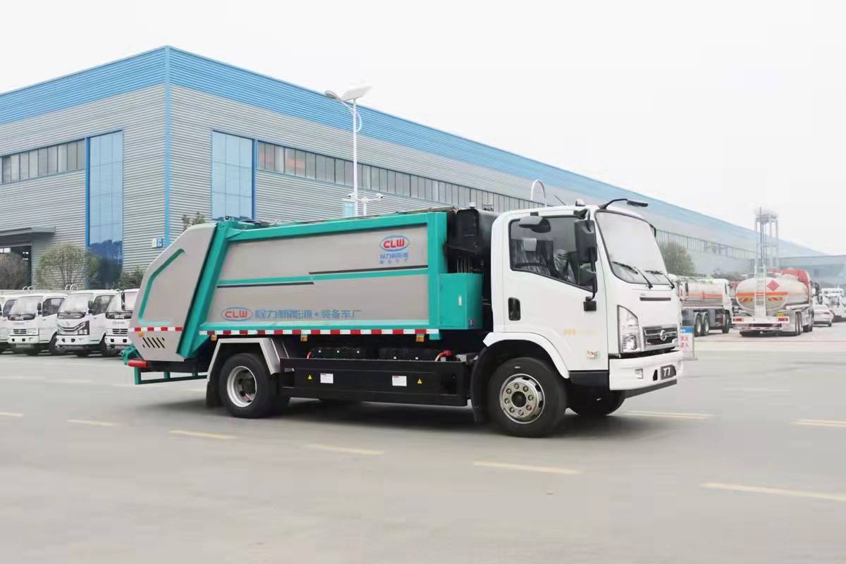 8方比亞迪T7純電動壓縮垃圾車