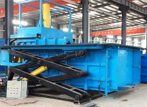 地埋垂直壓縮垃圾中轉站(折疊臂式)