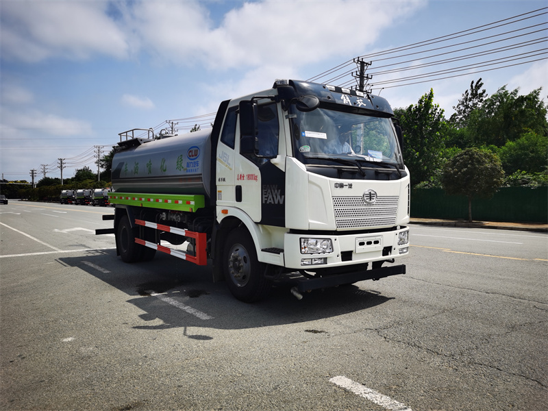 國(guó)六解放J6 灑水車(chē)(可選大小平臺(tái))