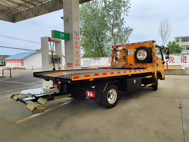 國六江淮駿鈴V5藍牌清障車