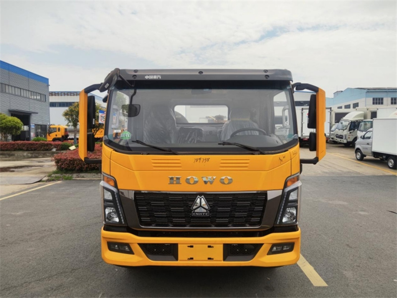 國六藍牌重汽豪沃一拖二清障車(重載版)