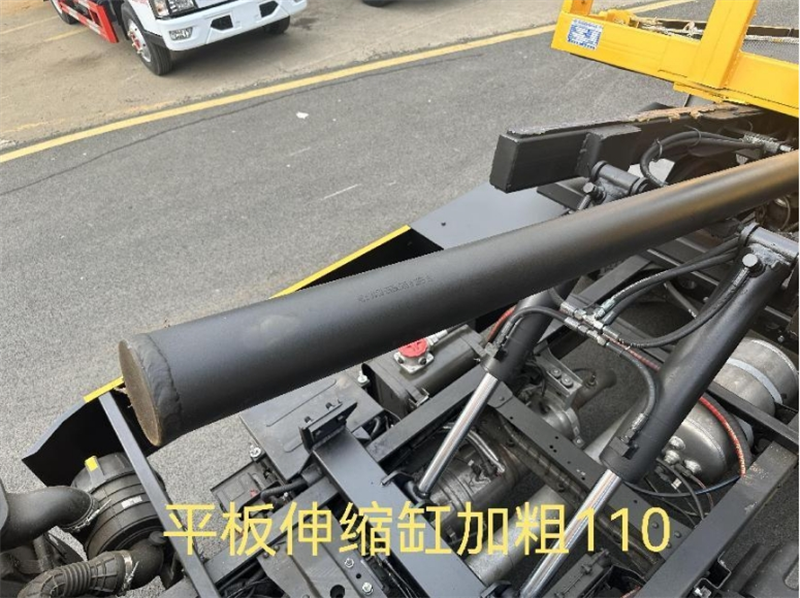 國六藍牌歐馬可一拖二清障車(160馬力重載)