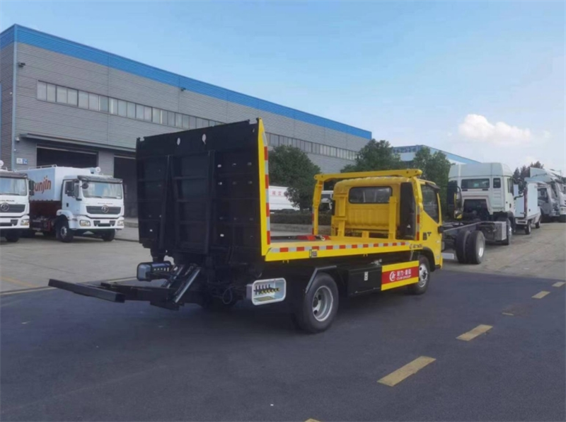 國六藍牌歐馬可一拖二清障車(160馬力重載)