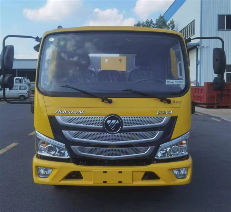 國六藍牌歐馬可一拖二清障車(160馬力重載)