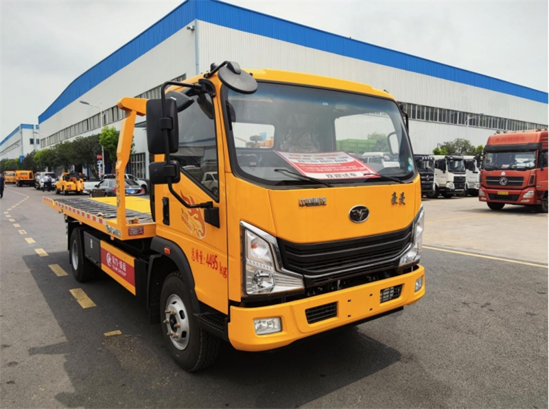 重汽豪曼濰柴170馬力藍牌清障車(8噸)