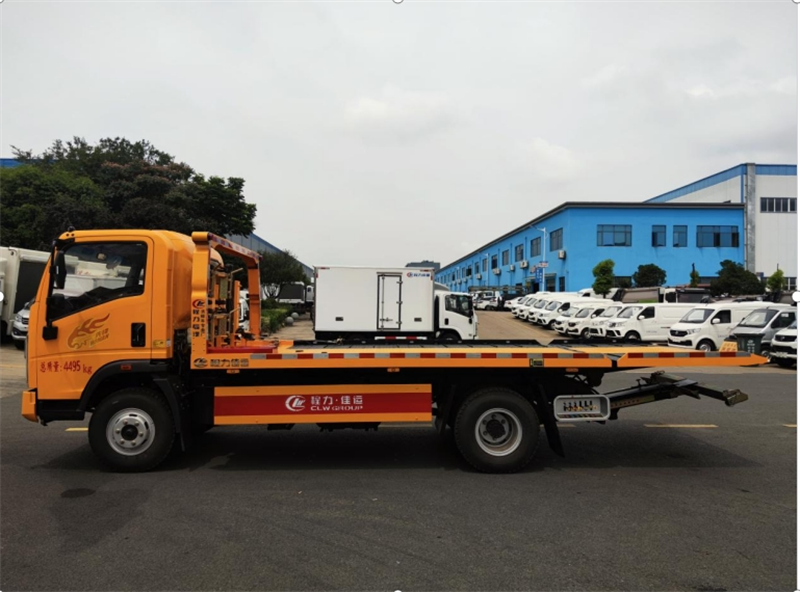 重汽豪曼濰柴170馬力藍牌清障車(8噸)