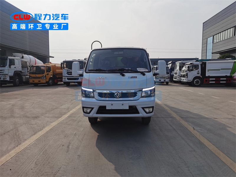 國六東風途逸藍牌壓縮垃圾車